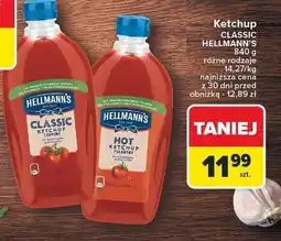Carrefour Ketchup classic Hellmann's 840g oferta