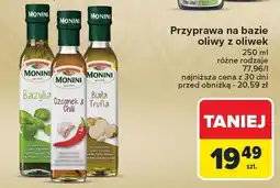 Carrefour Przyprawa na bazie oliwy z oliwek Monini 250 ml oferta