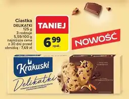 Carrefour Ciastka Delikatki Krakuski 3 rodzaje oferta