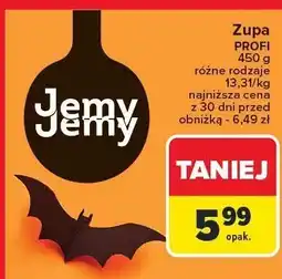 Carrefour Zupa Jemy Jemy PROFI różne rodzaje 450g oferta