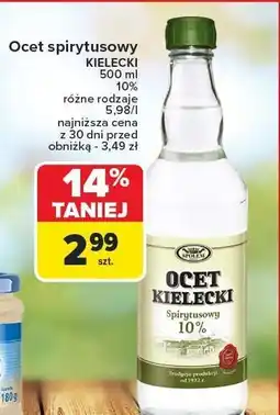 Carrefour Ocet spirytusowy Kielecki 500 ml oferta