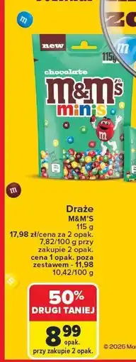 Carrefour Drażė M&M'S 115 g oferta