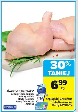 Carrefour Ćwiartka z kurczaka Carrefour oferta