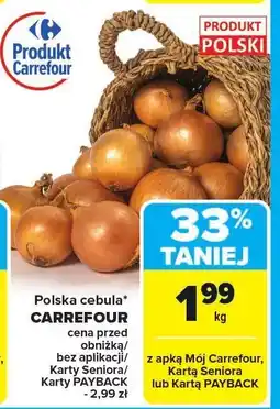 Carrefour Cebula polska CARREFOUR oferta