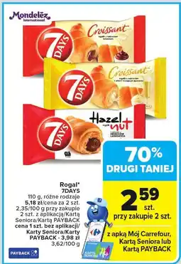 Carrefour Rogal 7DAYS różne rodzaje oferta
