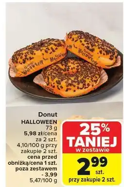 Carrefour Donut HALLOWEEN Carrefour oferta