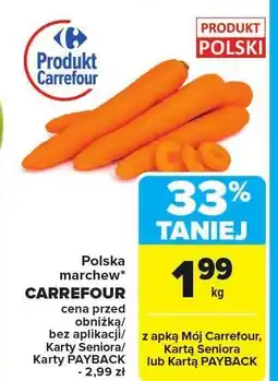 Carrefour Marchew polska CARREFOUR oferta