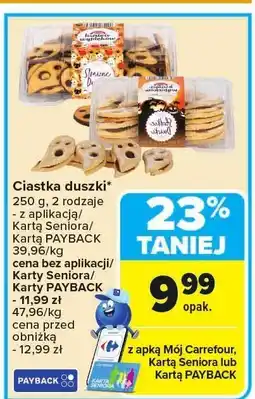 Carrefour Ciastka duszki Carrefour oferta