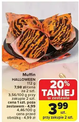 Carrefour Muffin HALLOWEEN Carrefour oferta