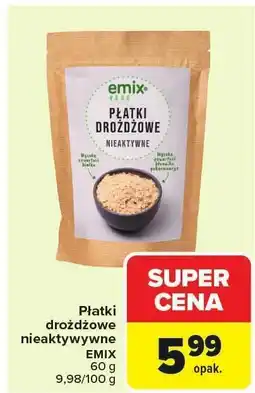 Carrefour Płatki drożdżowe nieaktywne EMIX oferta