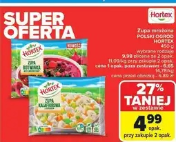 Carrefour Zupa mrożona Polski Ogród Hortex - zupa botwinkowa, zupa kalafiorowa oferta