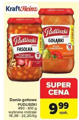 Carrefour Danie gotowe Pudliszki - fasolka, gołąbki oferta