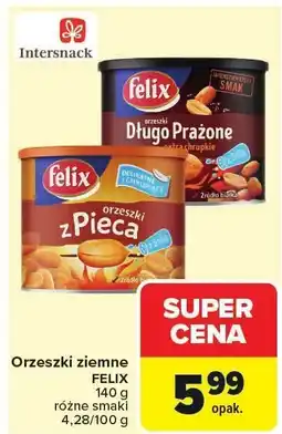 Carrefour Orzeszki ziemne FELIX oferta