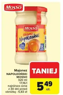 Carrefour Majonez napoleoński Mosso oferta
