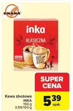 Carrefour Kawa zbożowa INKA oferta