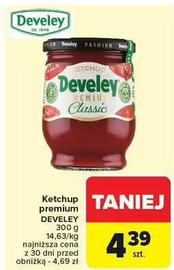 Carrefour Ketchup premium DEVELEY oferta