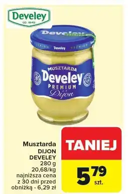 Carrefour Musztarda DIJON DEVELEY PREMIUM oferta