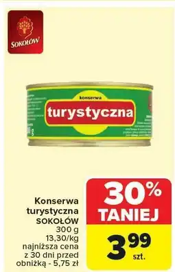 Carrefour Konserwa turystyczna Sokołów oferta