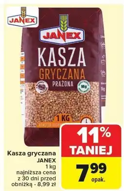 Carrefour Kasza gryczana prażona JANEX oferta