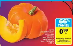 Carrefour Dynia na Halloween Carrefour oferta