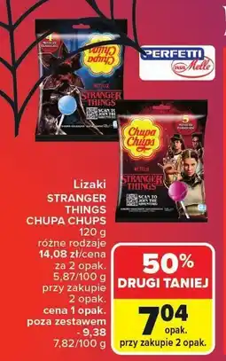 Carrefour Lizaki STRANGER THINGS CHUPA CHUPS 120 g różne rodzaje oferta