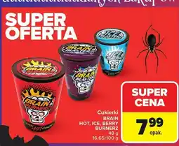 Carrefour Cukierki BRAIN HOT, ICE, BERRY BUMSER 48 g oferta