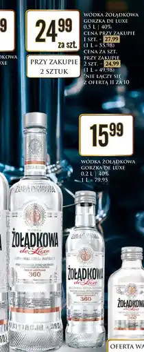 Dino Wódka żołądkowa gorzka de luxe oferta