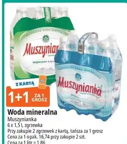 E.Leclerc Woda gazowana Muszynianka oferta
