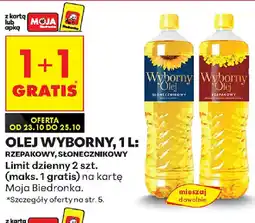 Biedronka OLEJ WYBORNY oferta