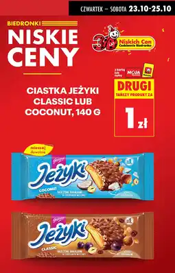 Biedronka Ciastka Jeżyki oferta