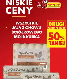 Biedronka Jaja z chowu ściółkowego Moja Kurka oferta