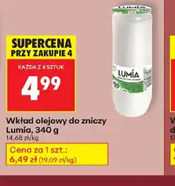 Biedronka Wkład olejowy do zniczy oferta