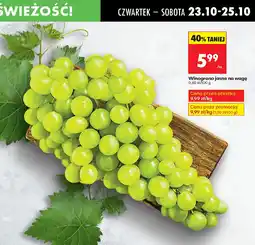 Biedronka Winogrono Jasne oferta