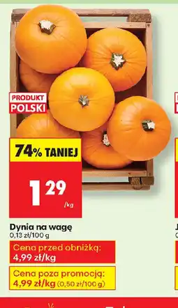 Biedronka Dynia oferta