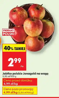 Biedronka Jabłko polskie Jonagold oferta
