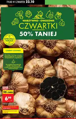 Biedronka Czarny czosnek oferta