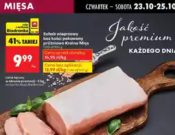 Biedronka Schab wieprzowy oferta