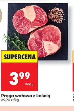 Biedronka Pręga wołowa z kością oferta