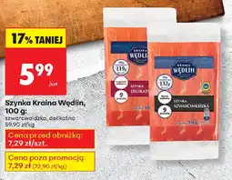 Biedronka Szynka Kraina Wędlin oferta