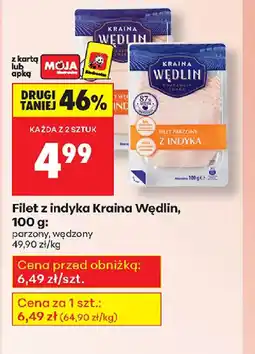 Biedronka Filet z indyka Kraina Wędlin oferta