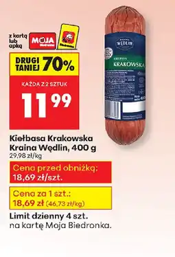 Biedronka Kiełbasa Krakowska oferta