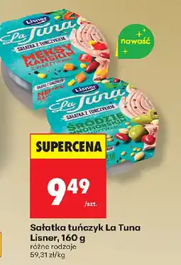 Biedronka Sałatka tuńczyk La Tuna Lisner oferta