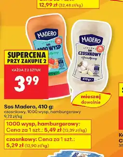 Biedronka Sos Madero oferta