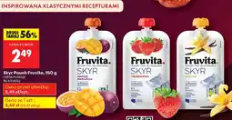 Biedronka Skyr Pouch Fruvita oferta