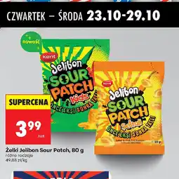Biedronka Zelki Jelibon Sour Patch oferta