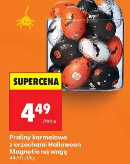 Biedronka Praliny karmelowe z orzechami Halloween Magnetic oferta