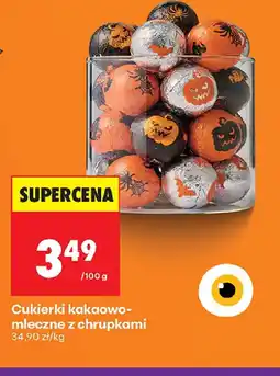 Biedronka Cukierki kakaowo-mleczne z chrupkami oferta