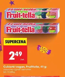 Biedronka Cukierki vegan, Fruittella oferta