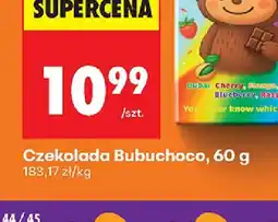 Biedronka Czekolada Bubuchoco oferta