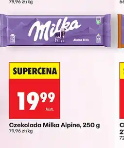 Biedronka Czekolada Milka Alpine oferta